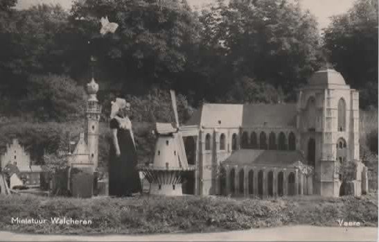 Zeeland 40 Miniatuur Walcheren Veere, Verzenden, 1940 tot 1960, Ongelopen, Zeeland
