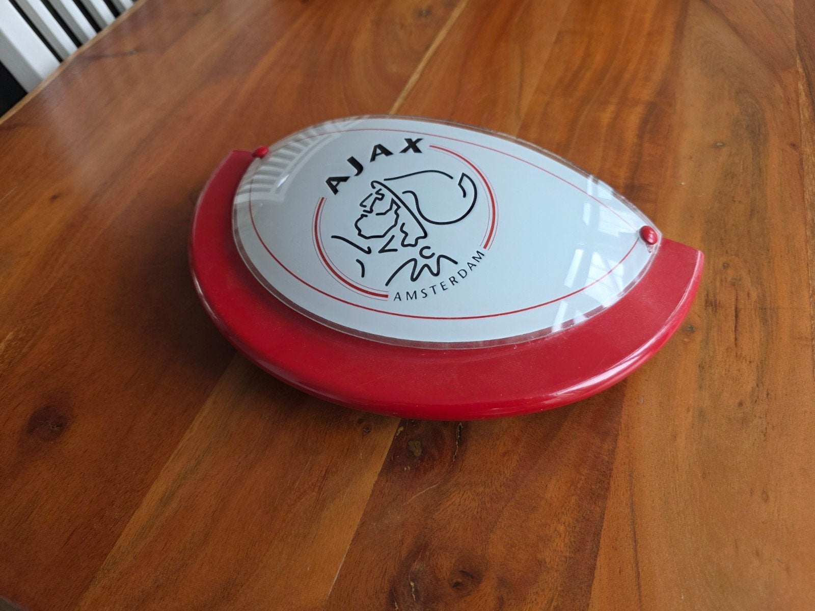 Ajax lampje, Overige merken, Gebruikt, Kunststof, Rood