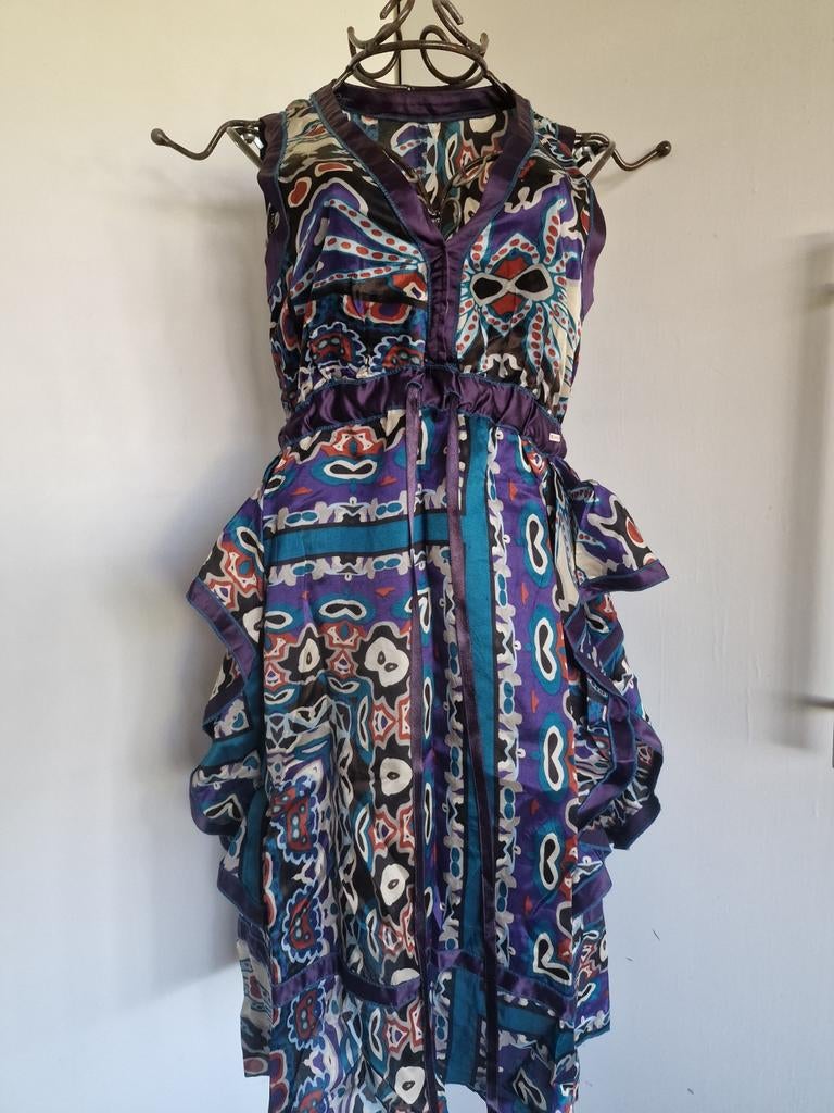 Toffe bohemian jurk S, Ophalen of Verzenden, Zo goed als nieuw