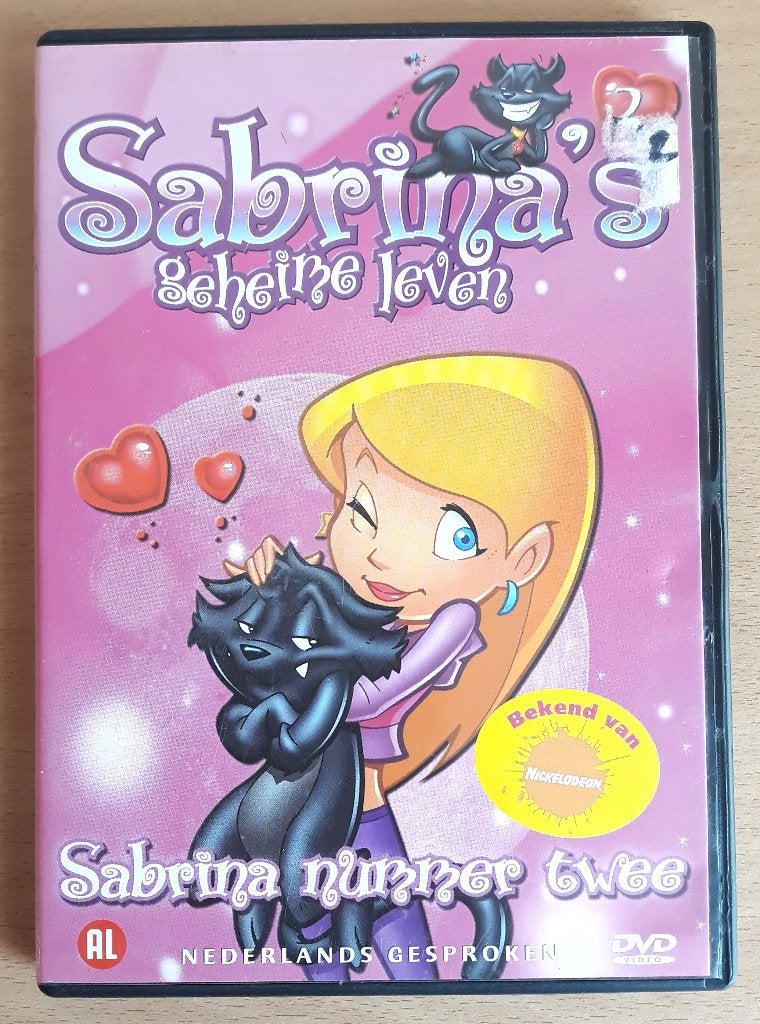 Sabrina's Geheime Leven 2 - Sabrina nummer twee, Tekenfilm, Ophalen of Verzenden, Zo goed als nieuw, Alle leeftijden