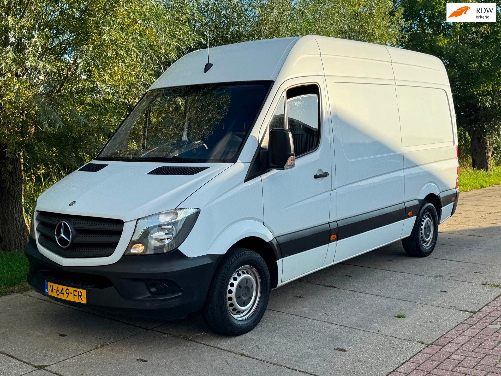 Mercedes-Benz Sprinter 313 2.2 CDI L2H2 2014 129PK AIRCO|CRU, Auto's, 13 km/l, Euro 5, Achterwielaandrijving, Gebruikt