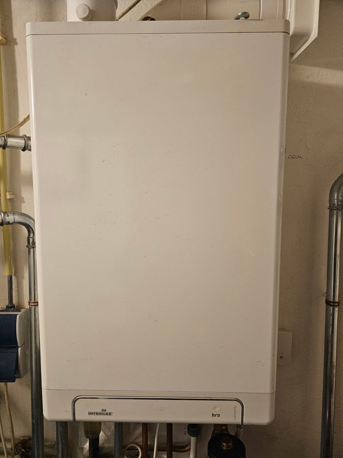 Intergas Kompakt HRE 36/30 A CV-ketel (2016), Doe-het-zelf en Verbouw, Verwarming en Radiatoren, Ophalen, Gebruikt, Hoog rendement (Hr)