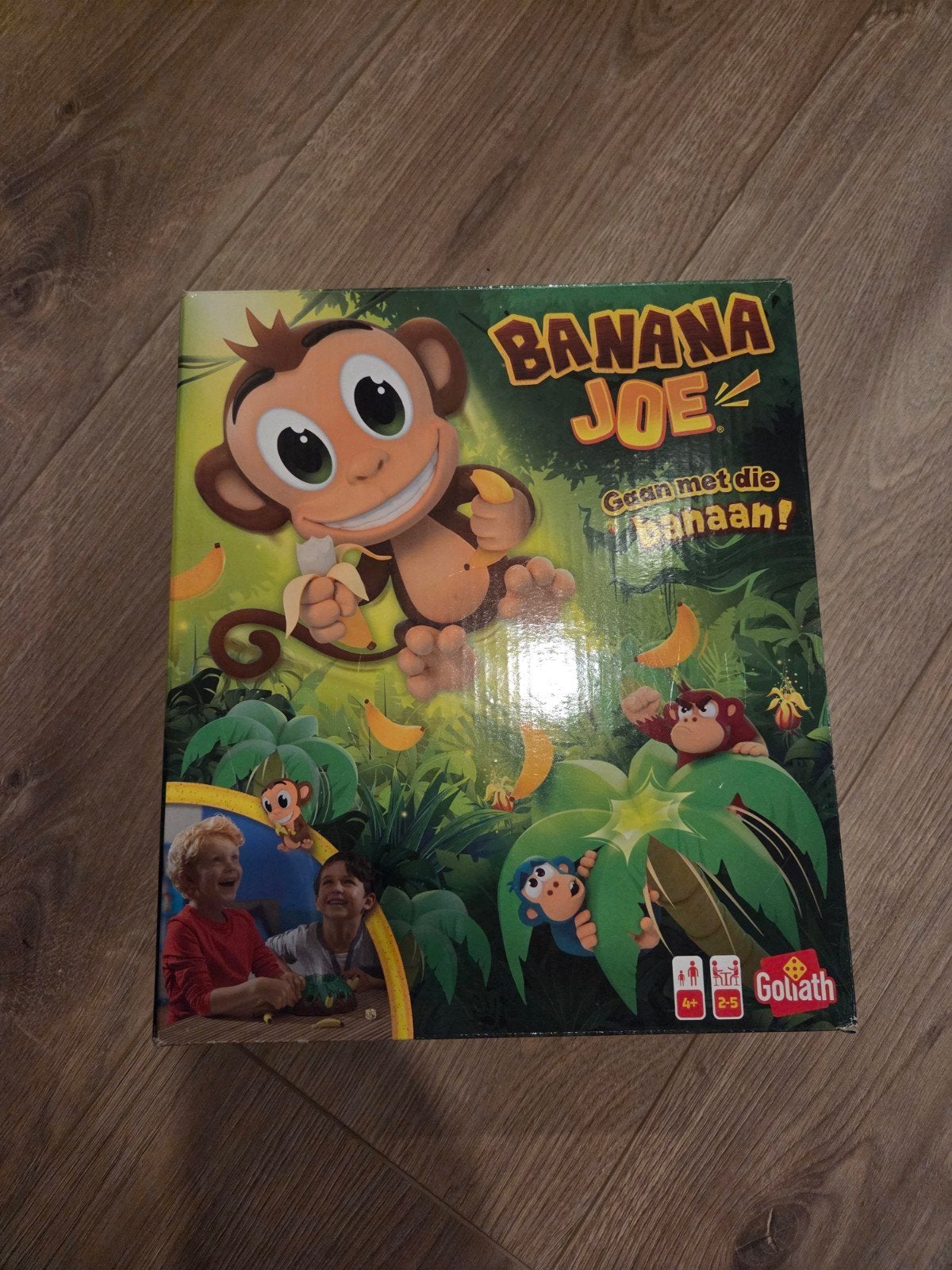 Banana Joe - Leuk familiespel van Goliath, Drie of vier spelers, Ophalen of Verzenden, Zo goed als nieuw, Goliath