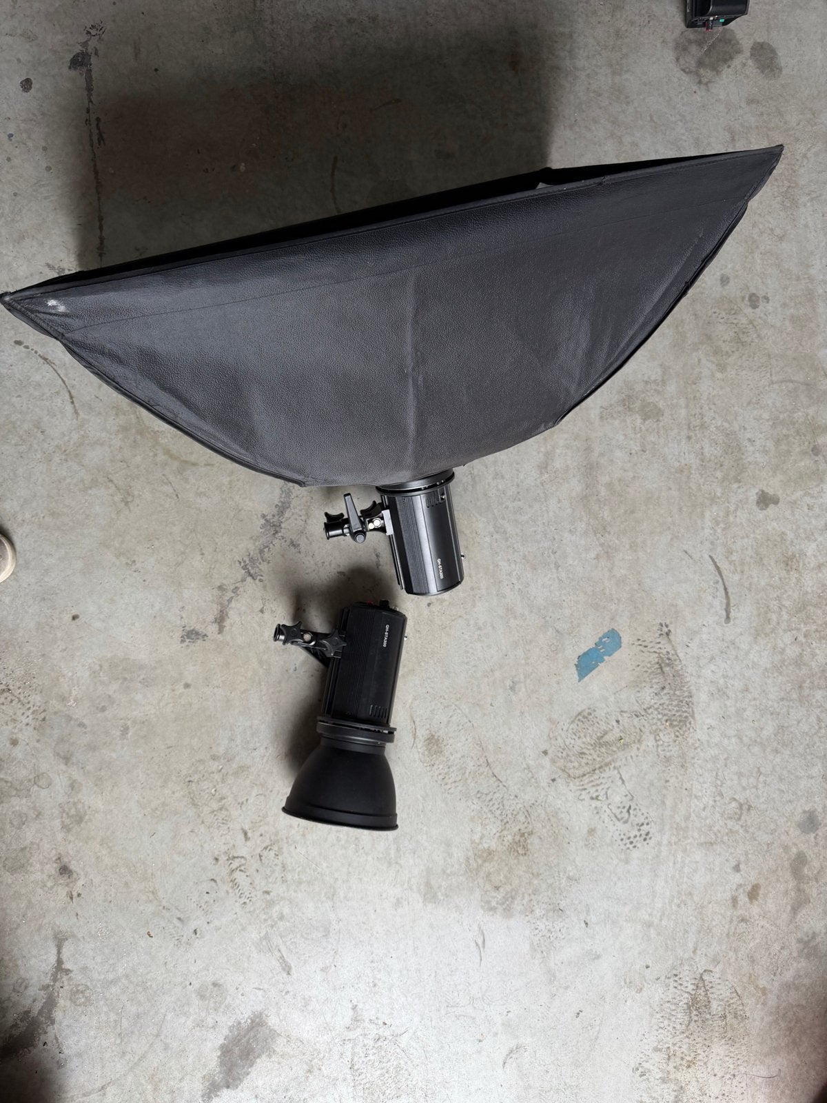 Krachtige Studio Flitsset QH-STA300 met Softbox, Overige merken, Flitser, Ophalen, Gebruikt