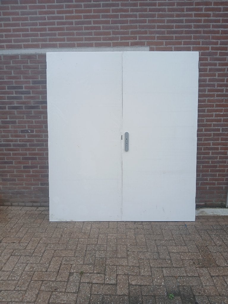 Set openslaande dichte deuren nieuw (nr5), Ophalen, 120 cm of meer, Nieuw, Buitendeur