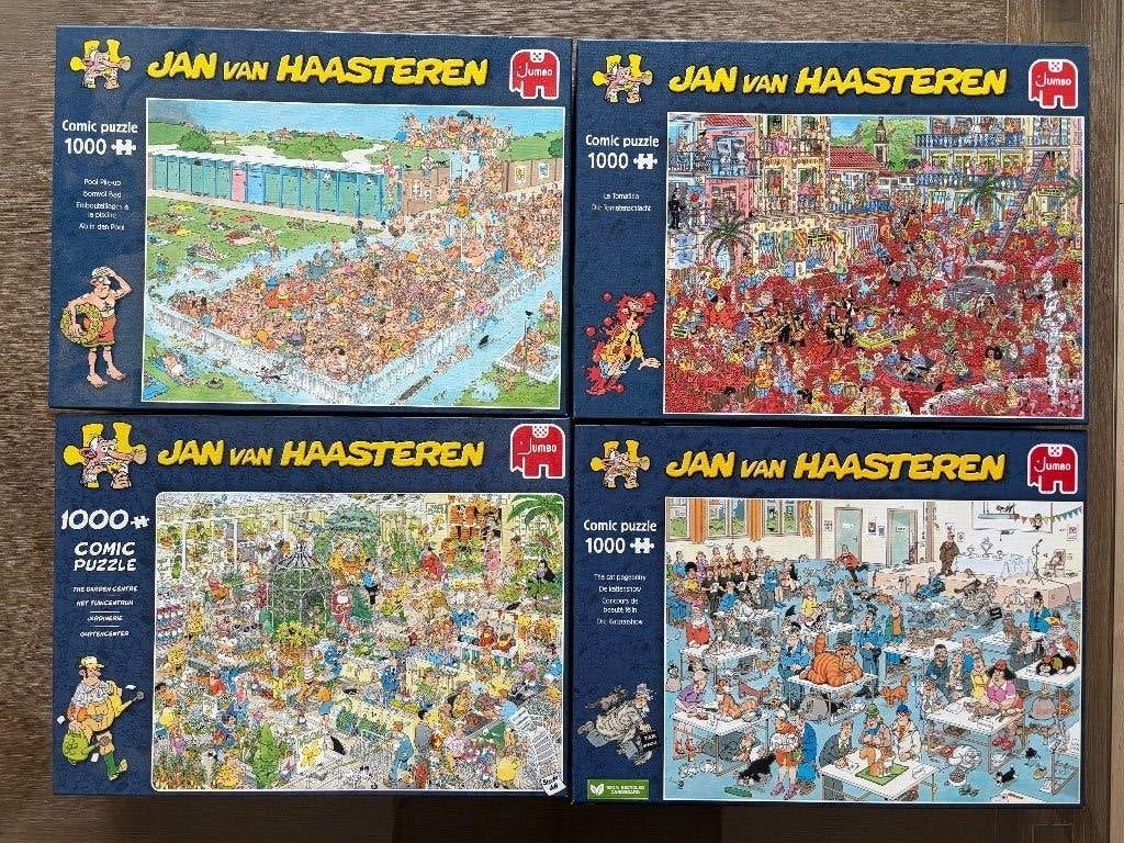 Puzzle's Jan van Haasteren 1000 stukjes.      (C), Ophalen of Verzenden, 500 t/m 1500 stukjes, Zo goed als nieuw