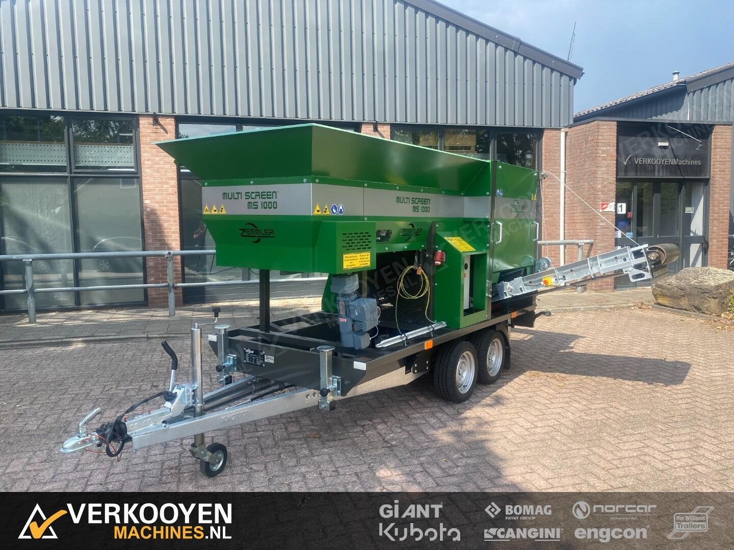 2022 Zemmler Multi Screen MS1000 Zeef VV1222 OOK TE HUUR!, Zakelijke goederen, Machines en Bouw | Overig