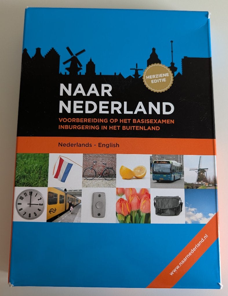 Taalcursus Nederlands - Naar Nederland (Nederlands - Engels), Boeken, Ophalen of Verzenden, Alpha, Zo goed als nieuw, Overige niveaus