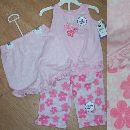 3-delige pyjama set maat 98 NIEUW (2364), Nacht- of Onderkleding, Meisje, Ophalen of Verzenden, Carter's Kids