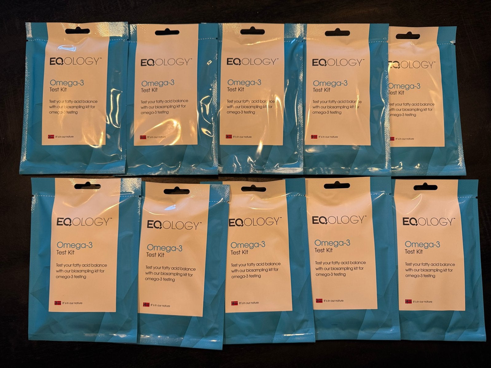Eqology Omega-3 Test-Kit, Sport en Fitness, Gezondheidsproducten en Wellness, Nieuw, Overige typen, Ophalen of Verzenden