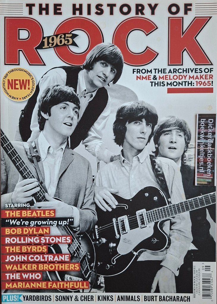 The history of rock: 1965, nr 1; The Rolling Stones, The Who, Verzamelen, Ophalen of Verzenden, Zo goed als nieuw, Boek, Tijdschrift of Artikel