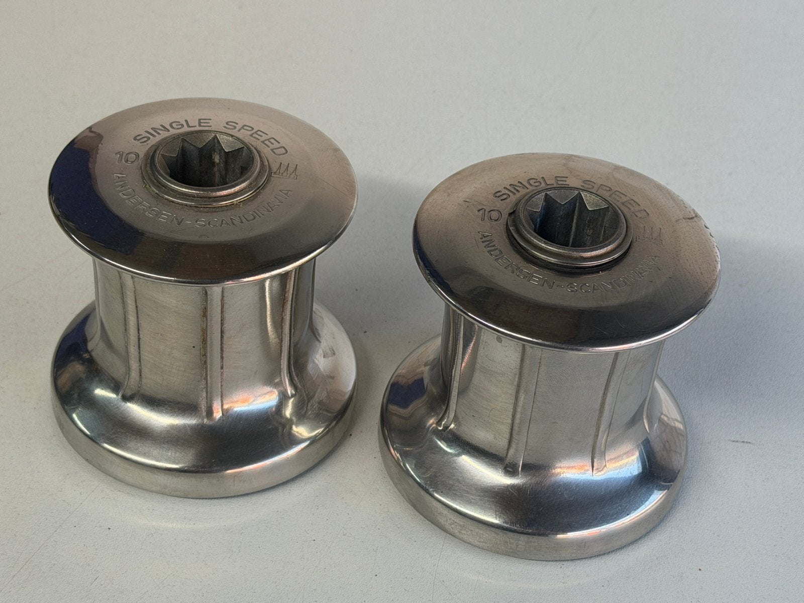 2 x Andersen Winch / lier 10 Classic, Single Speed, Ophalen of Verzenden, Zo goed als nieuw, Lijn of Blok
