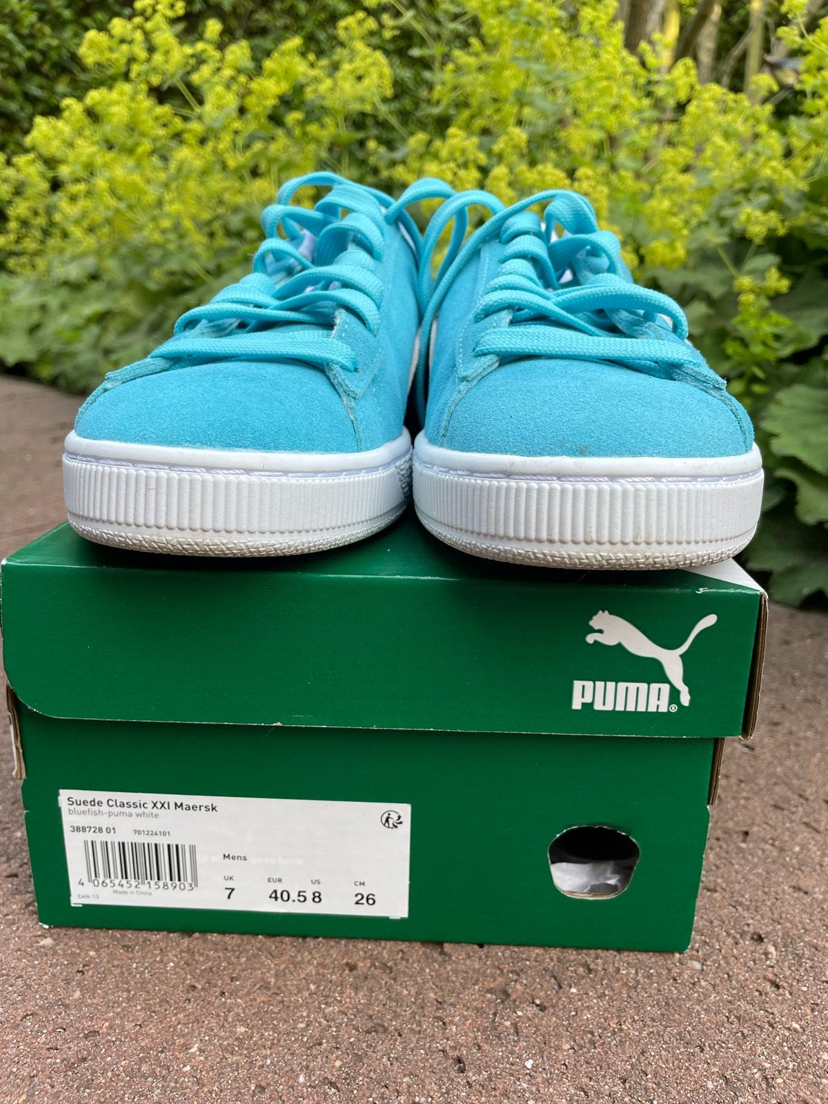 Puma Suede Classic XXI Maersk Sneakers - Nieuw, Ophalen of Verzenden, Nieuw, Blauw, Sneakers of Gympen