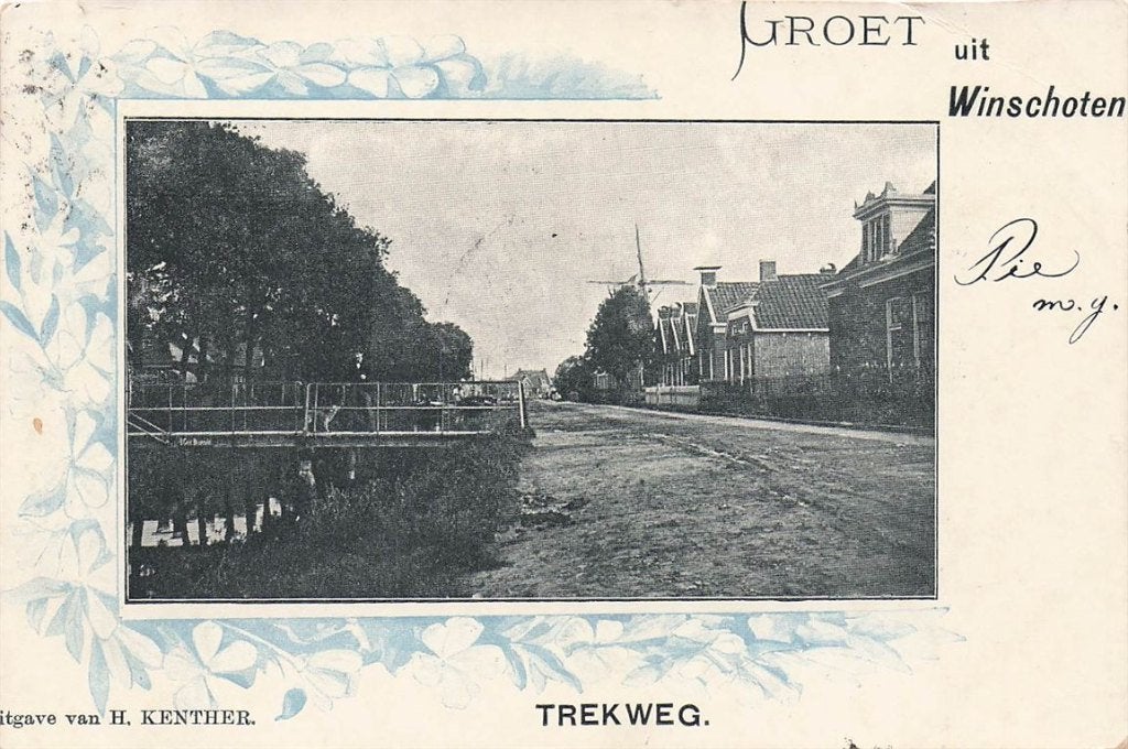 702-345-059 Winschoten Trekweg, Verzenden, Voor 1920, Groningen