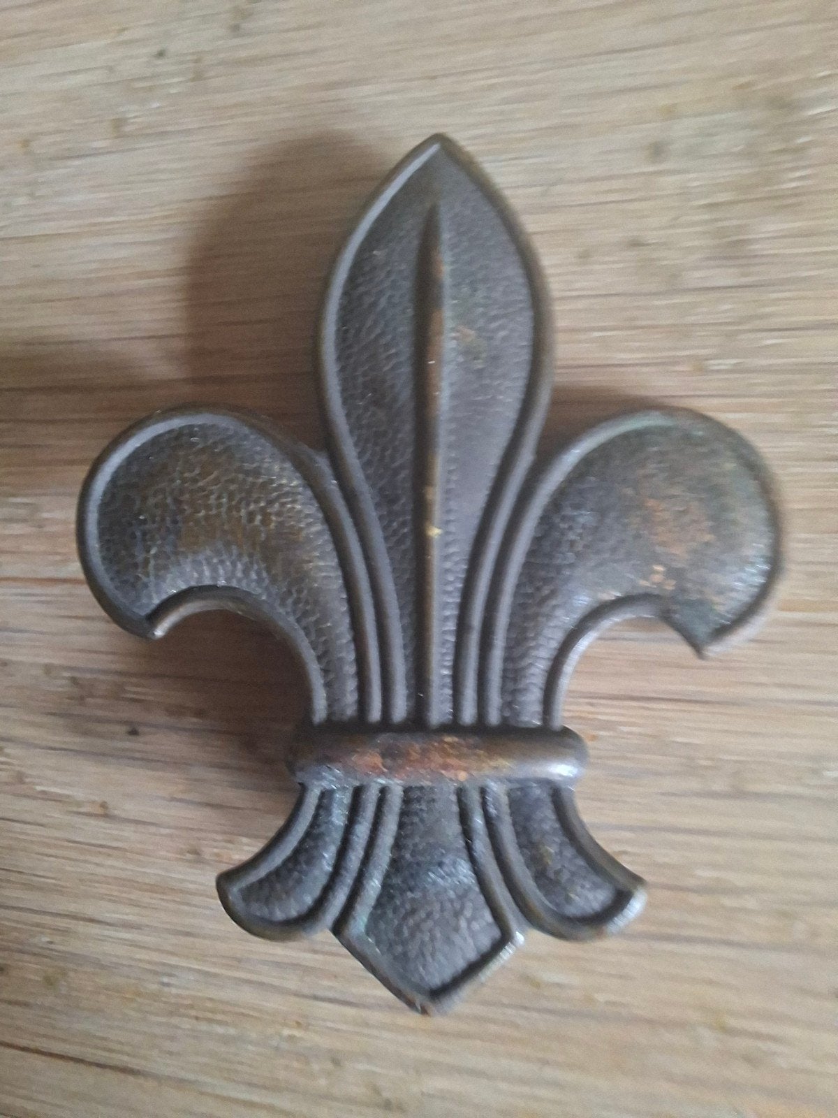 Oud baretembleem hoedembleem embleem scouting padvinders, Ophalen of Verzenden, Gebruikt, Embleem, Speld of Insigne