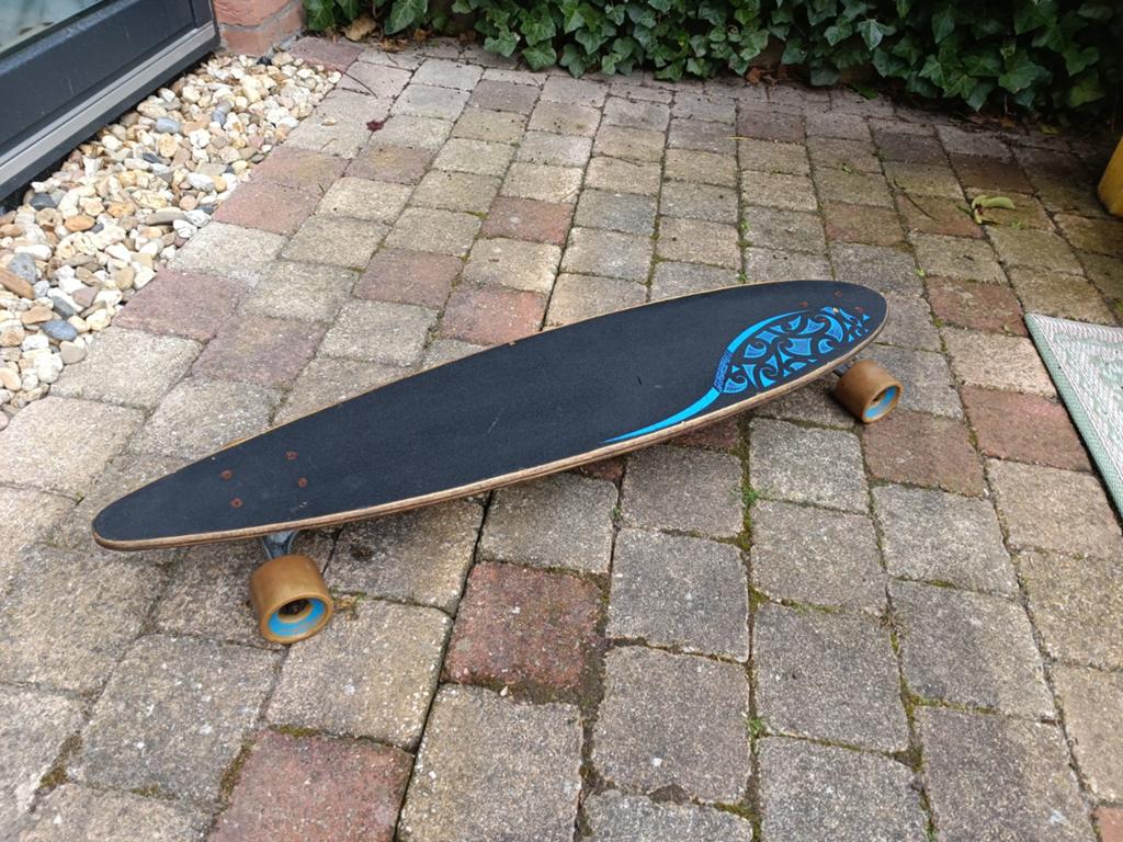 Nijdam longboard skateboard, Ophalen of Verzenden, Gebruikt, Longboard
