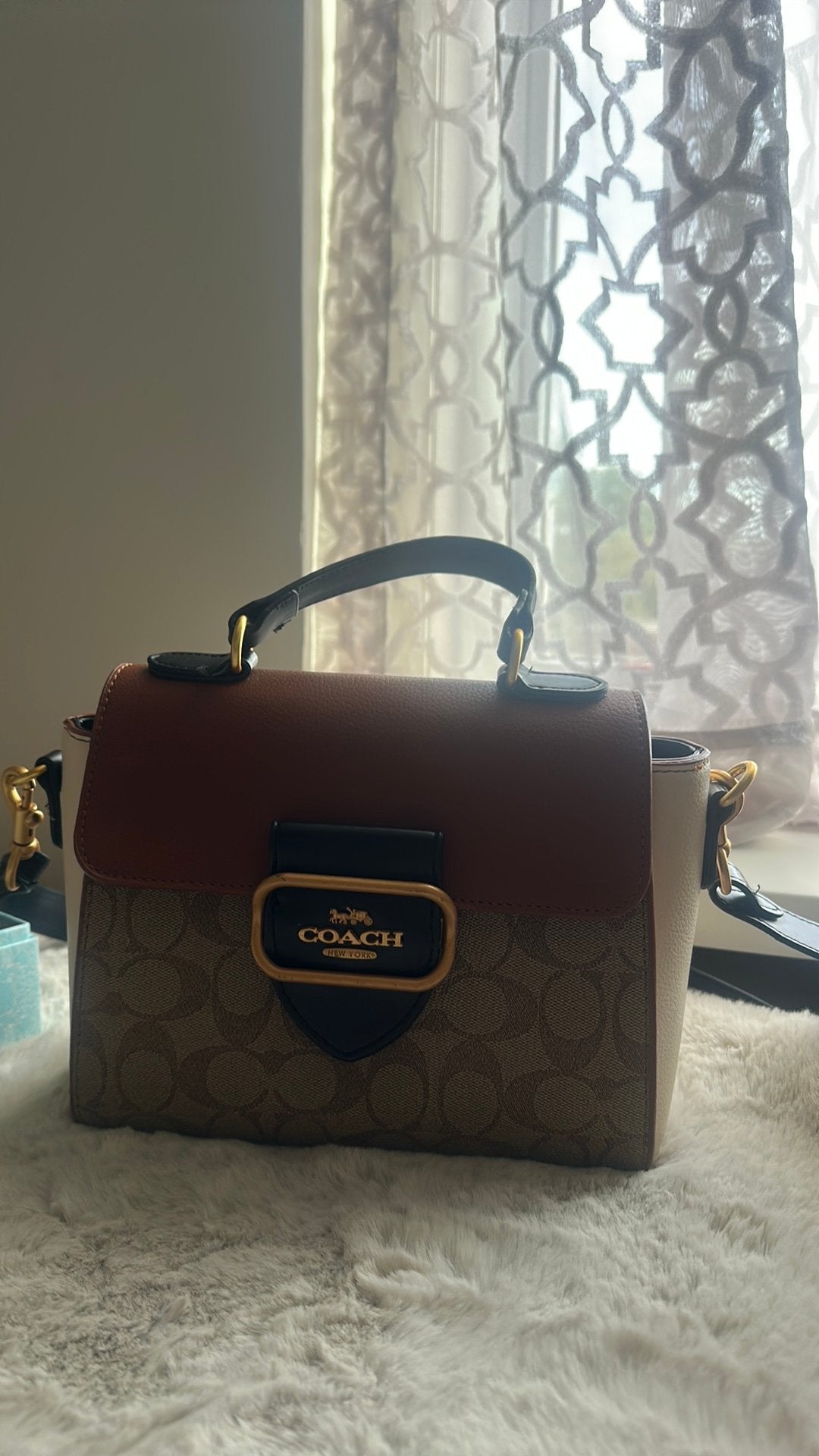 Coach tas, Ophalen of Verzenden, Zo goed als nieuw, Zwart, Handtas