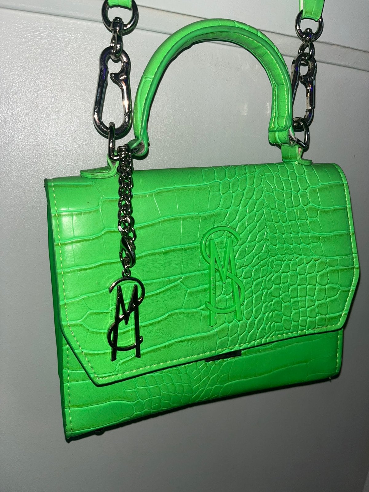 Steve Madden bag, Ophalen of Verzenden, Gebruikt, Groen, Avondtasje