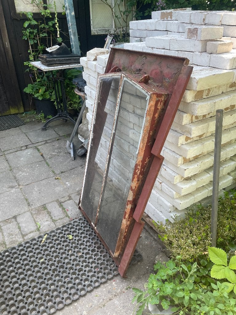 gietijzeren dakraam, Doe-het-zelf en Verbouw, Ophalen, Gebruikt, Minder dan 80 cm, 80 tot 120 cm