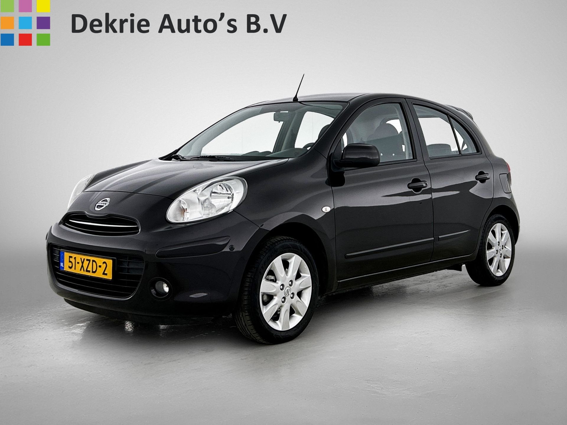 Nissan Micra 1.2 DIG-S 5 Deurs Nieuwe APK / Airco / Navi / C, Auto's, Stof, Zwart, 1198 cc, 23 km/l