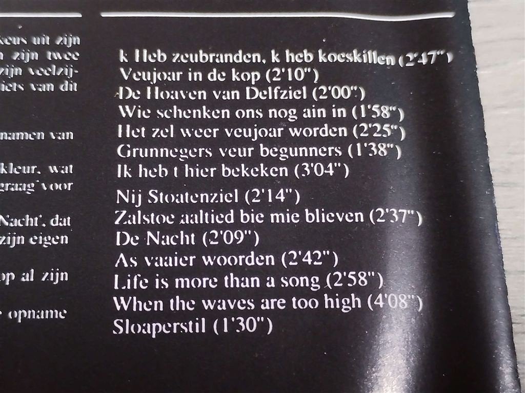Ede Staal ‎– As Vaaier Woorden, Ophalen of Verzenden, Zo goed als nieuw, Levenslied of Smartlap