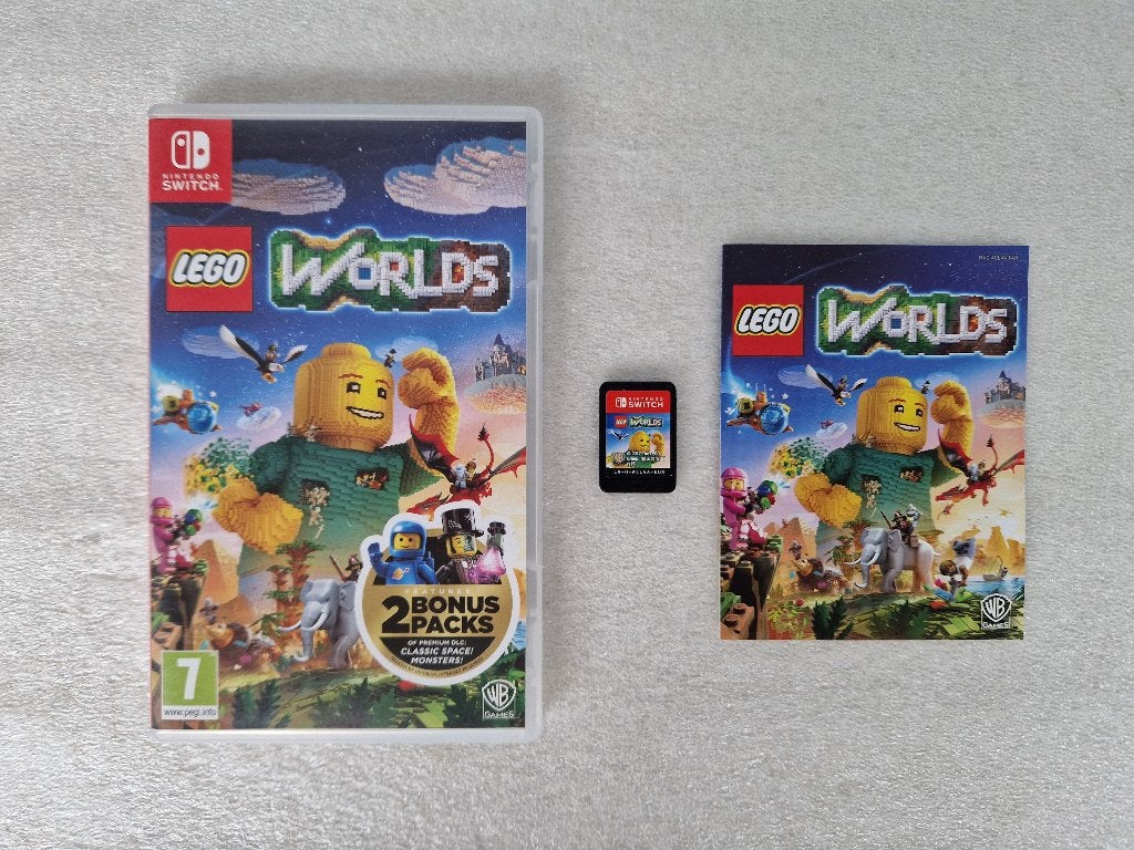 Nintendo Switch: Lego Worlds, Avontuur en Actie, Gebruikt, 2 spelers, Ophalen of Verzenden