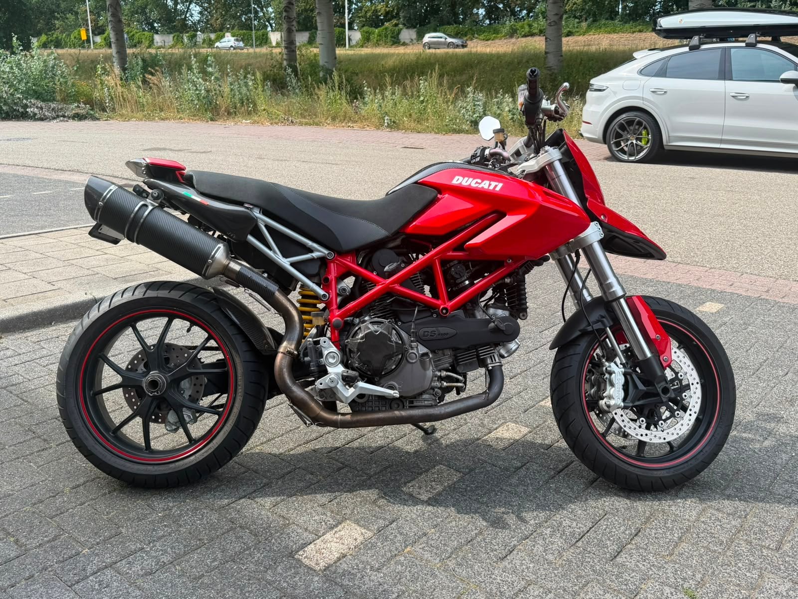 Ducati Hypermotard 1100 / NW koppeling / SC-Project Uitlaat, Info@sv-automotive.nl, 1078 cc, Bedrijf, Meer dan 35 kW