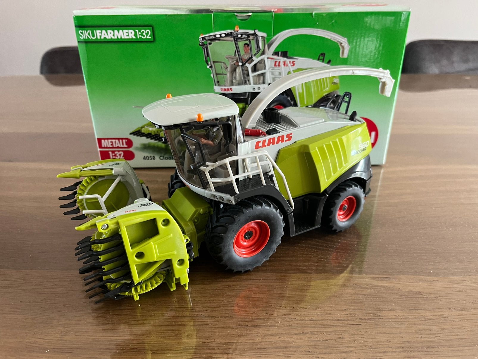 Claas Jaguar 960 hakselaar Siku 4058 Nieuw, Ophalen of Verzenden, Nieuw, Tractor of Landbouw, SIKU