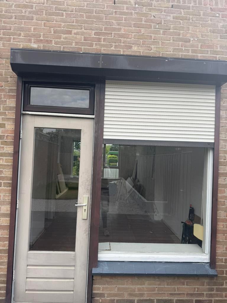 Rolluiken te koop, Doe-het-zelf en Verbouw, Rolluiken, Ophalen, Gebruikt, Wit, Minder dan 100 cm