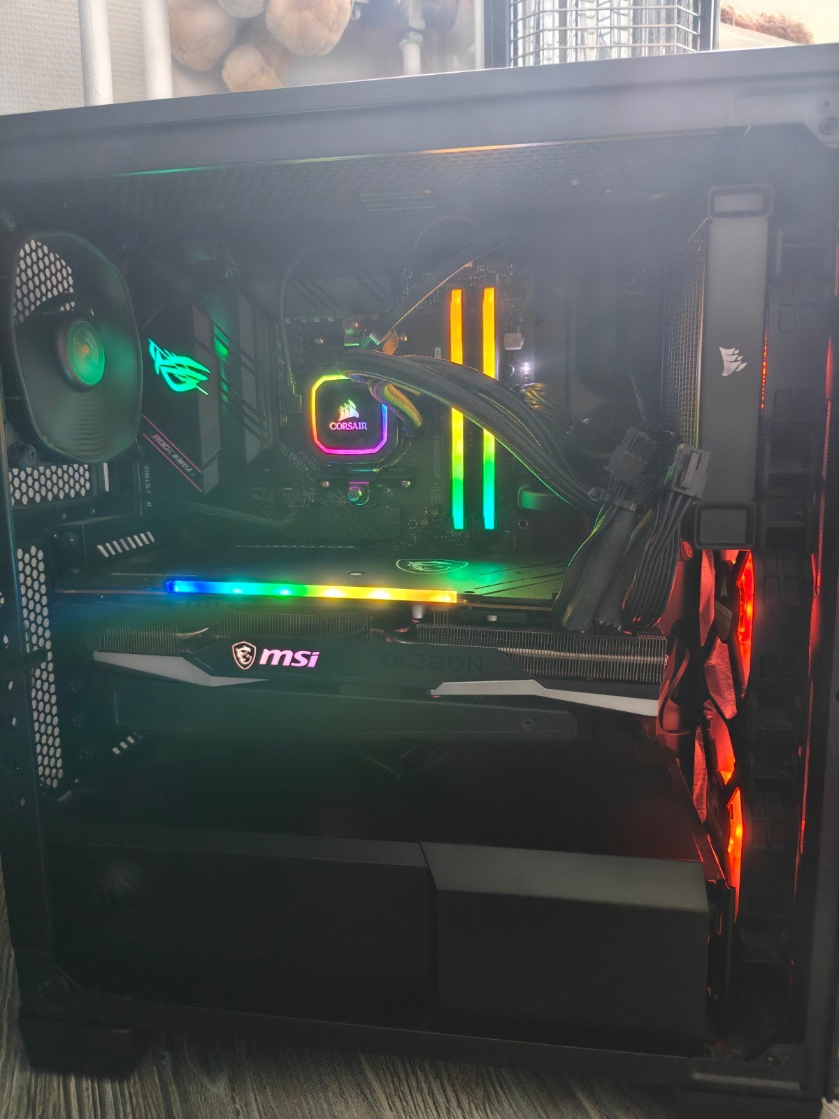 Gaming PC - 32GB, MSI Radeon RX6800XT, Ryzen 7 5800X, 32 GB, Ryzen 7 5800x, Virtual Reality, Ophalen of Verzenden