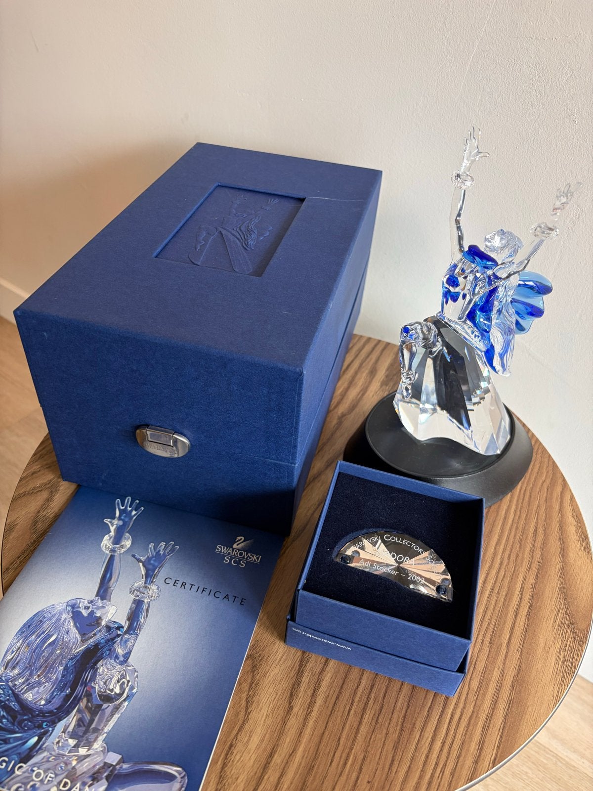 Swarovski SCS Isadora 2002 Magic of Dance compleet, Ophalen of Verzenden, Zo goed als nieuw, Figuurtje