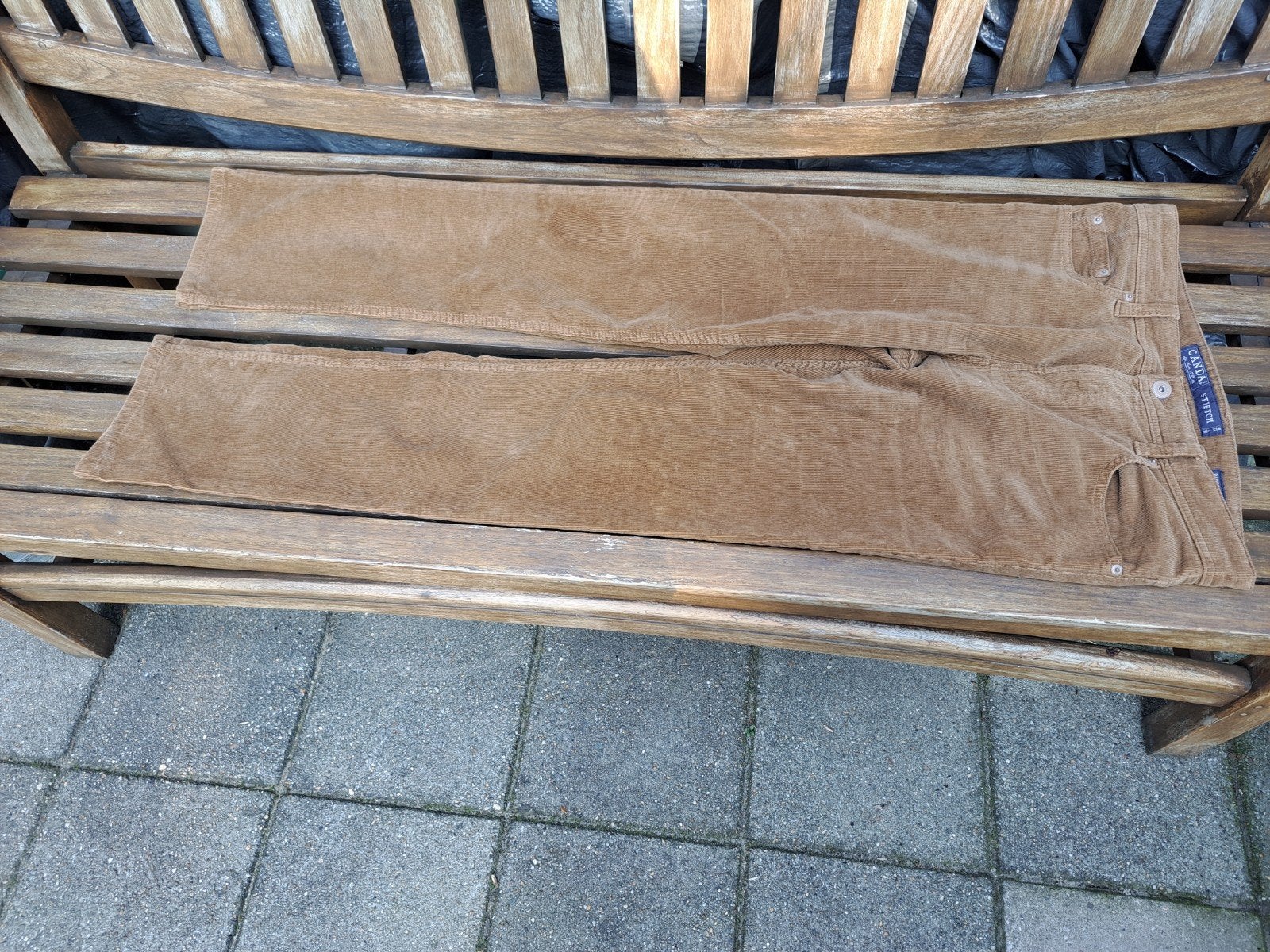 Canda corduroy heren broek  W 34/L34, Maat 52/54 (L), Bruin, Nieuw, Ophalen of Verzenden