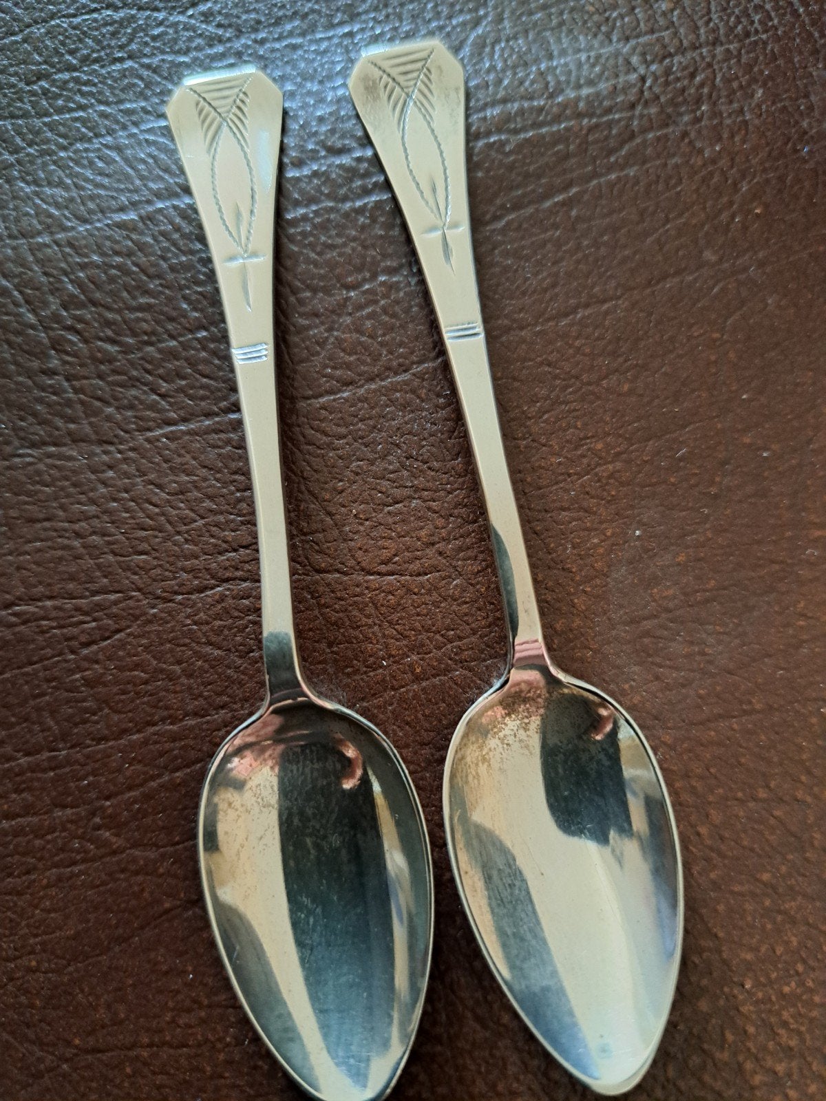 2 zilveren theelepels, Verzenden, Zilver