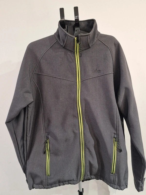 Kjelvik Active Outdoor Softshell herenjas XXL, Ophalen of Verzenden, Overige maten, Blauw