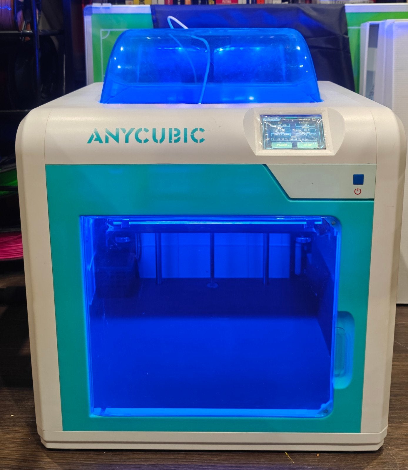 Anycubic 4 Max Pro 3D-printer met extra onderdelen, Ophalen, Gebruikt, Filament, ANYCUBIC