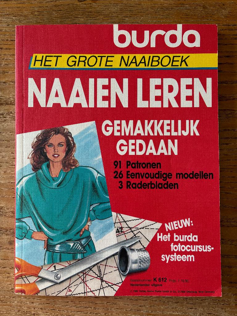 Vintage Burda - Het grote naaiboek - Naaien leren - nieuw, Hobby en Vrije tijd, Kledingpatronen, Broek, Vrouw, Nieuw, Burda