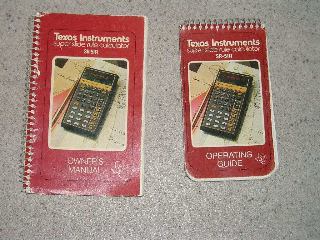 Texas Instruments Owner manual/Operating Guide, Ophalen of Verzenden, Gebruikt