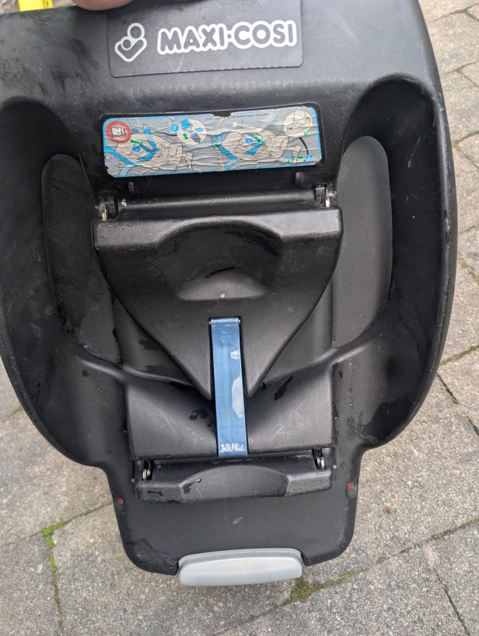 Maxi-Cosi EasyFix ISOFIX base voor CabrioFix (0-13 kg), Ophalen, Autogordel of Isofix, Gebruikt, 0 t/m 13 kg