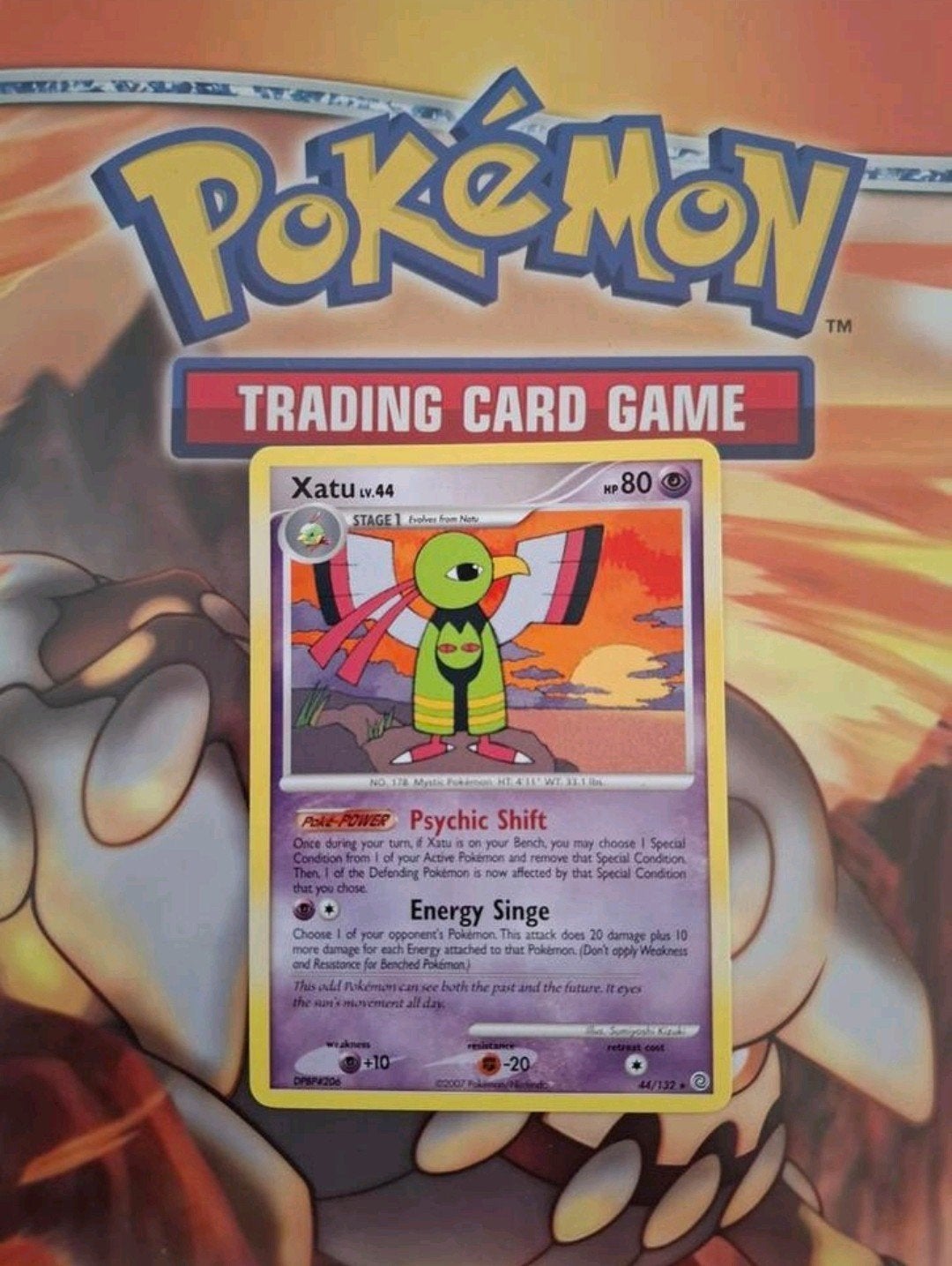Xatu 44/132 rare Diamond&Pearl Secret Wonders pokemon kaart, Hobby en Vrije tijd, Verzamelkaartspellen | Pokémon, Ophalen of Verzenden