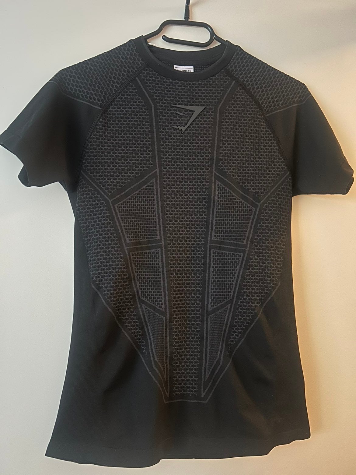 Gymshark onyx v1 T-shirt black, Kleding | Heren, Sportkleding, Ophalen of Verzenden, Nieuw, Maat 48/50 (M), Zwart