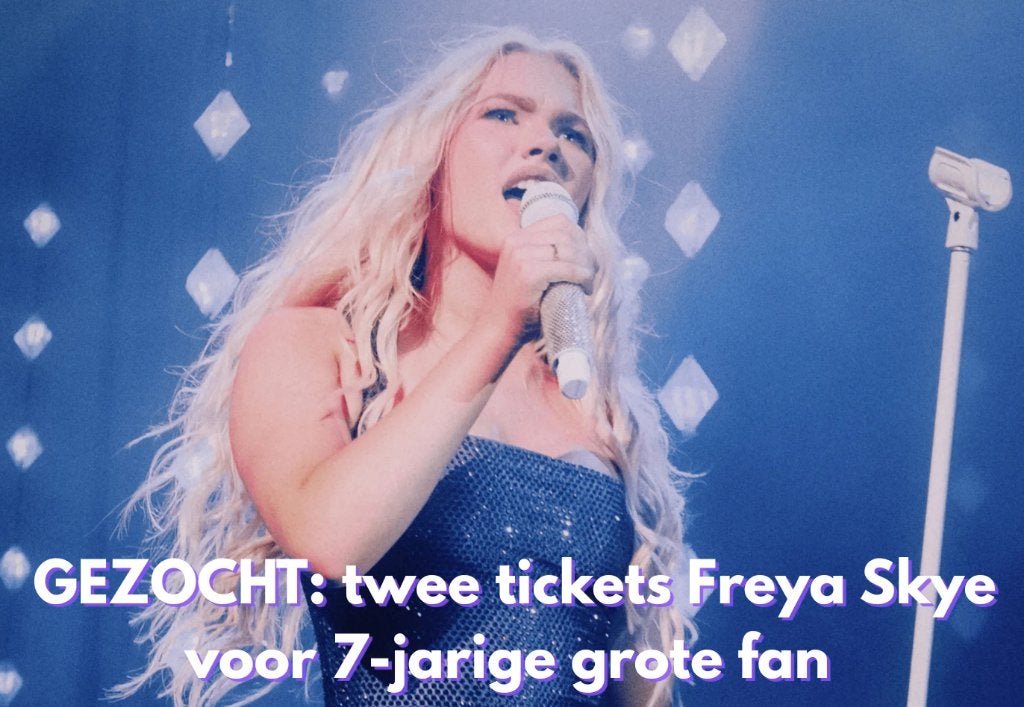 GEZOCHT: 2 tickets Freya Skye, Amsterdam, Antwerpen, Brussel, Tickets en Kaartjes, Twee personen, November