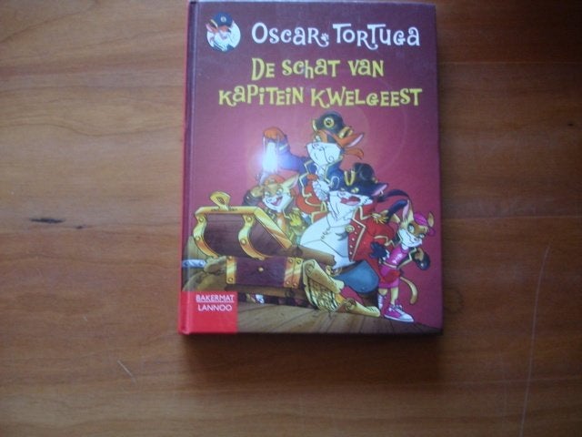 TT.(384) de schat van kapitein kwelgeest.  oscar tortuga, Boeken, Ophalen of Verzenden, Zo goed als nieuw, Fictie algemeen