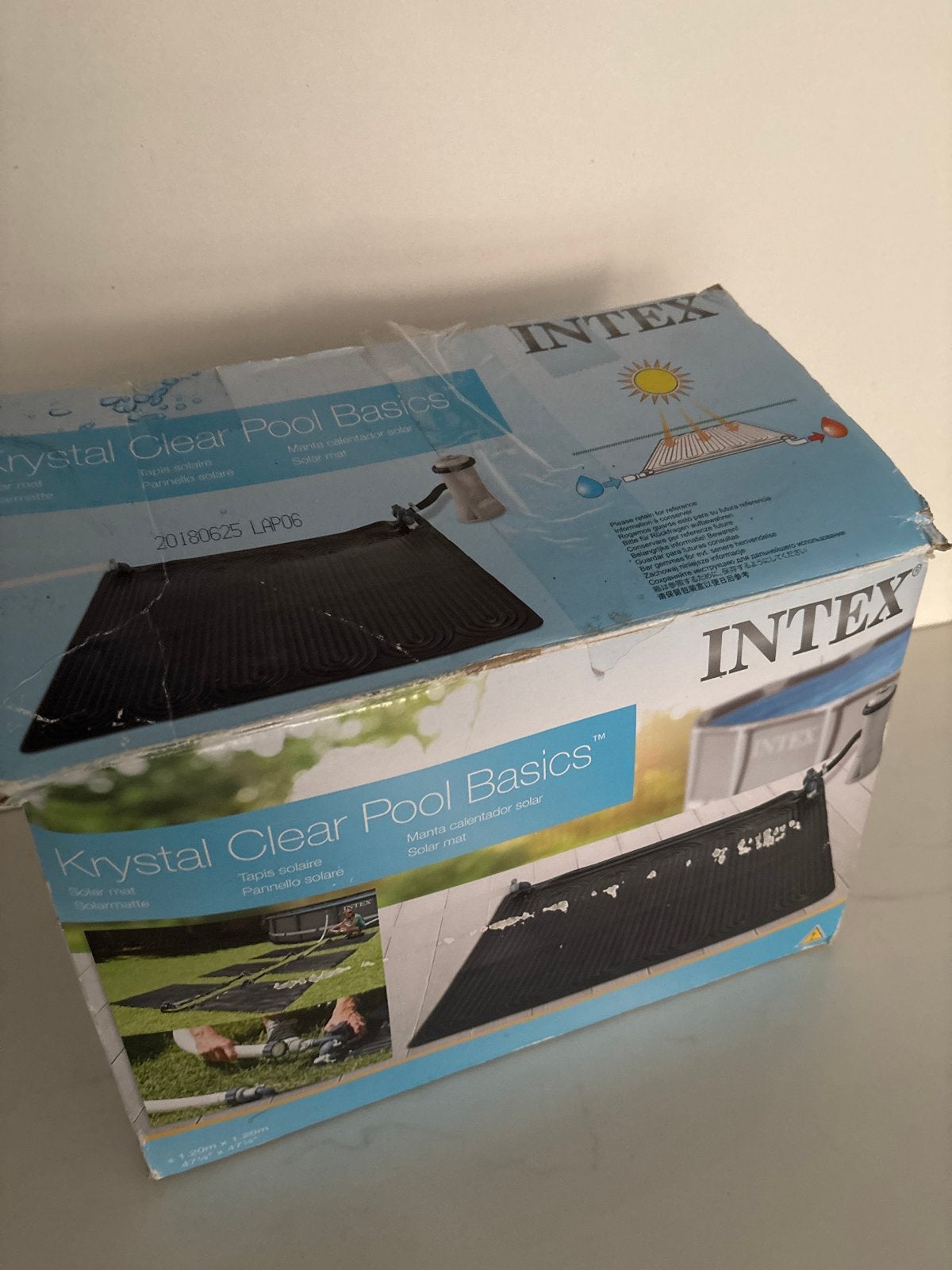 Intex Krystal Clear Pool Basics Solar Mat Zwembadverwarming, Tuin en Terras, Zwembad-toebehoren, Ophalen of Verzenden, Nieuw, Verwarming