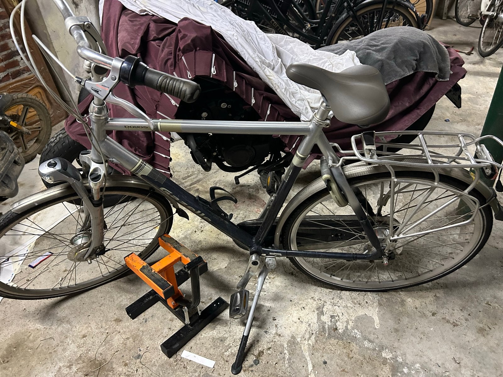 Gazelle fiets - Weinig gebruikt, alles werkt, 53 tot 56 cm, Versnellingen, Ophalen of Verzenden, Zo goed als nieuw