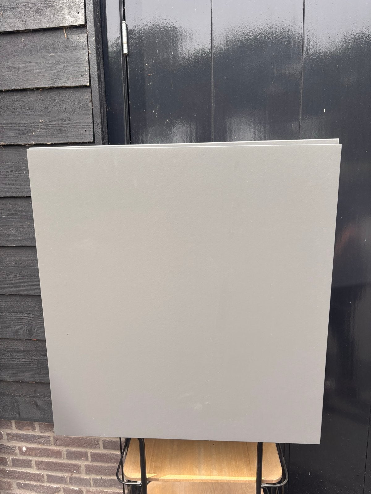 Grijze IKEA kast met 1 schap - Nieuwstaat, Ophalen, Zo goed als nieuw