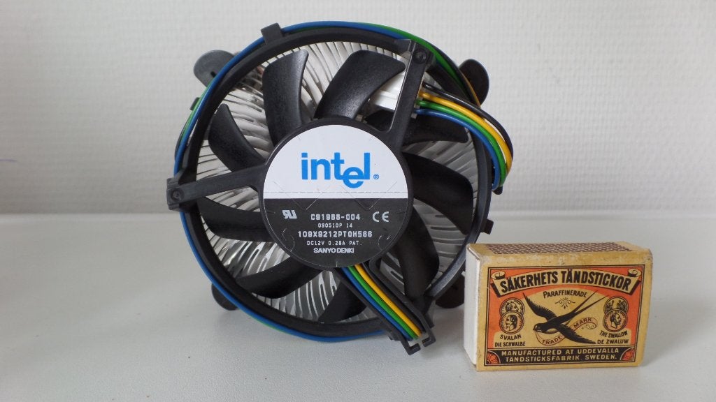 Koelventilator CPU, INTEL, LGA 775, C91988-004-(#9237), Ophalen of Verzenden, Nieuw, Luchtkoeling