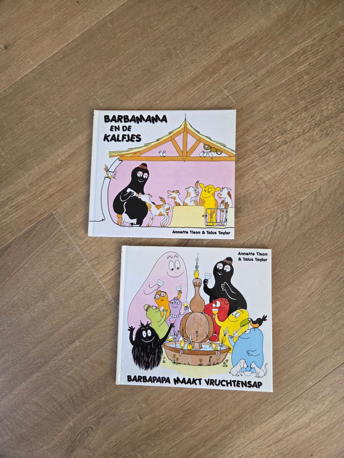 Barbapapa en Barbamama kinderboeken - 2 stuks, Ophalen of Verzenden, Gelezen, Annette Tison & Talus Taylor, Fictie algemeen