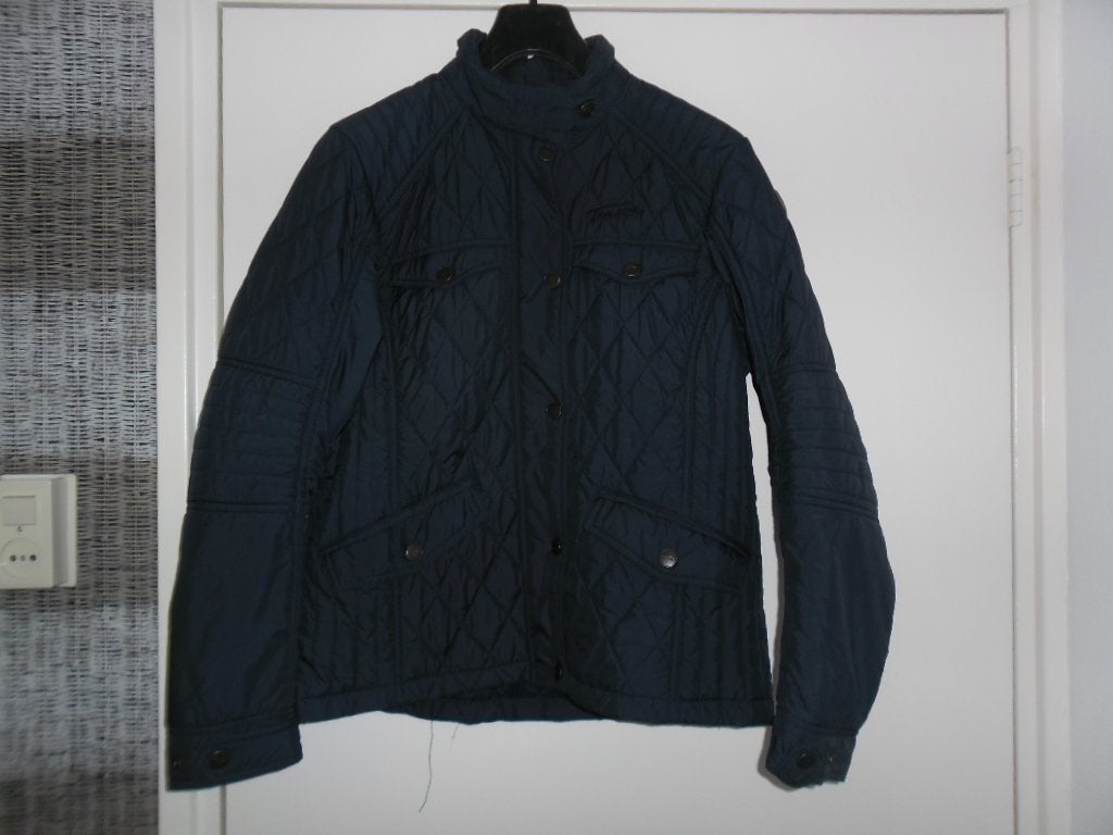 Tenson Donkerblauwe Gewatteerde Jas Niva Maat 42, Blauw, Tenson, Maat 42/44 (L), Ophalen of Verzenden