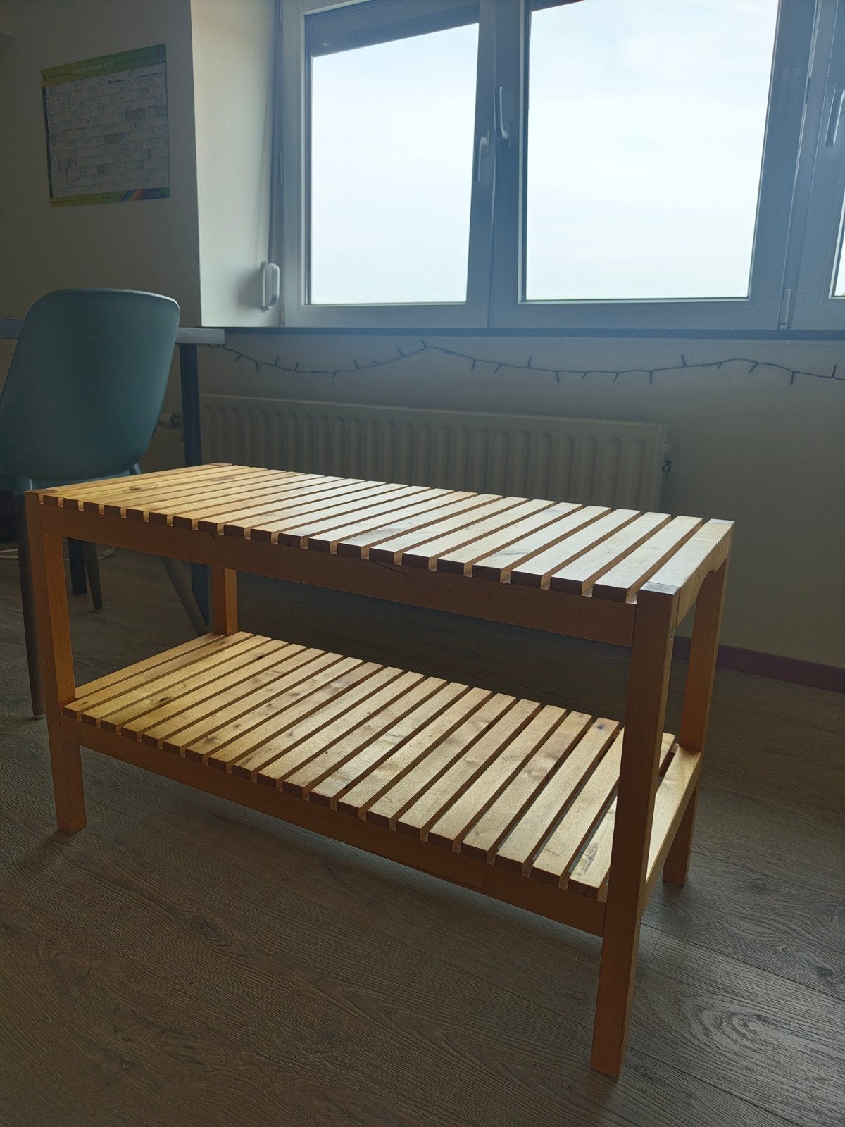 Shoe rack and a stool, Ophalen, Zo goed als nieuw, Metaal, Modern, minimalistisch