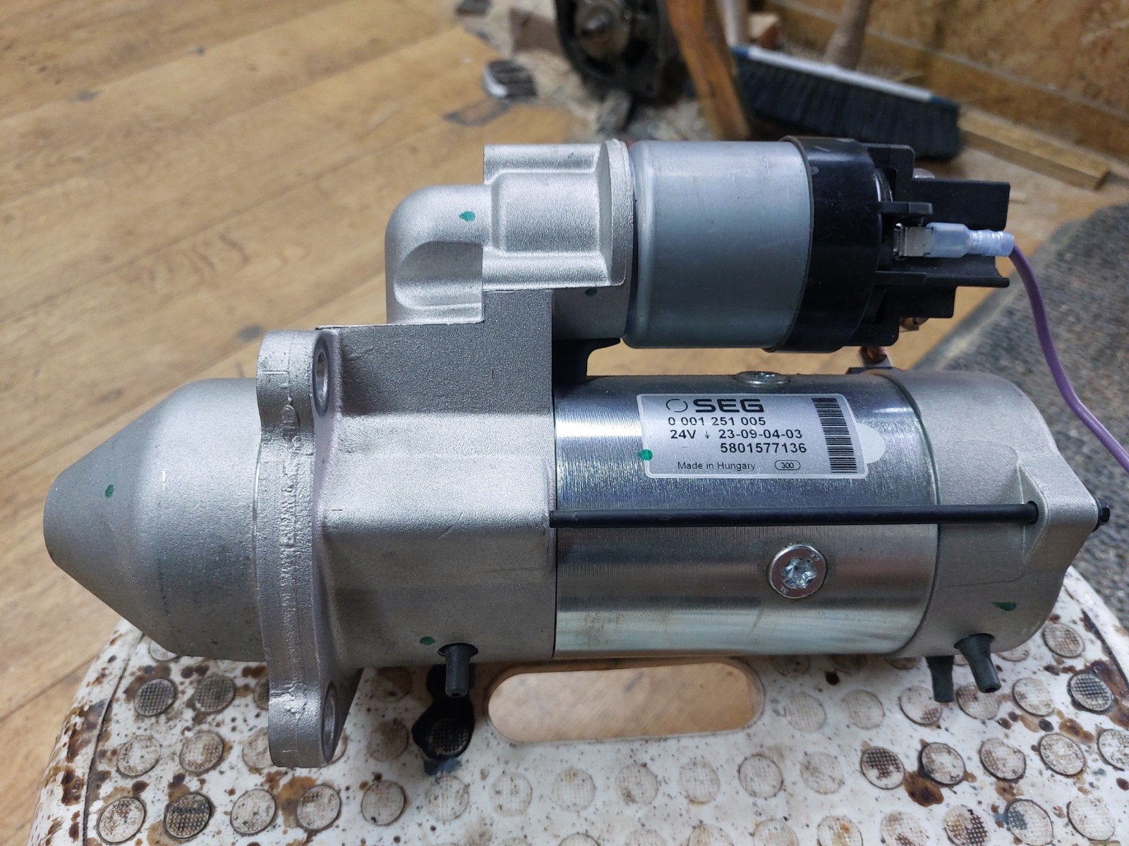 startmotor  iveco  24 volt  nieuw, Ophalen of Verzenden, Nieuw